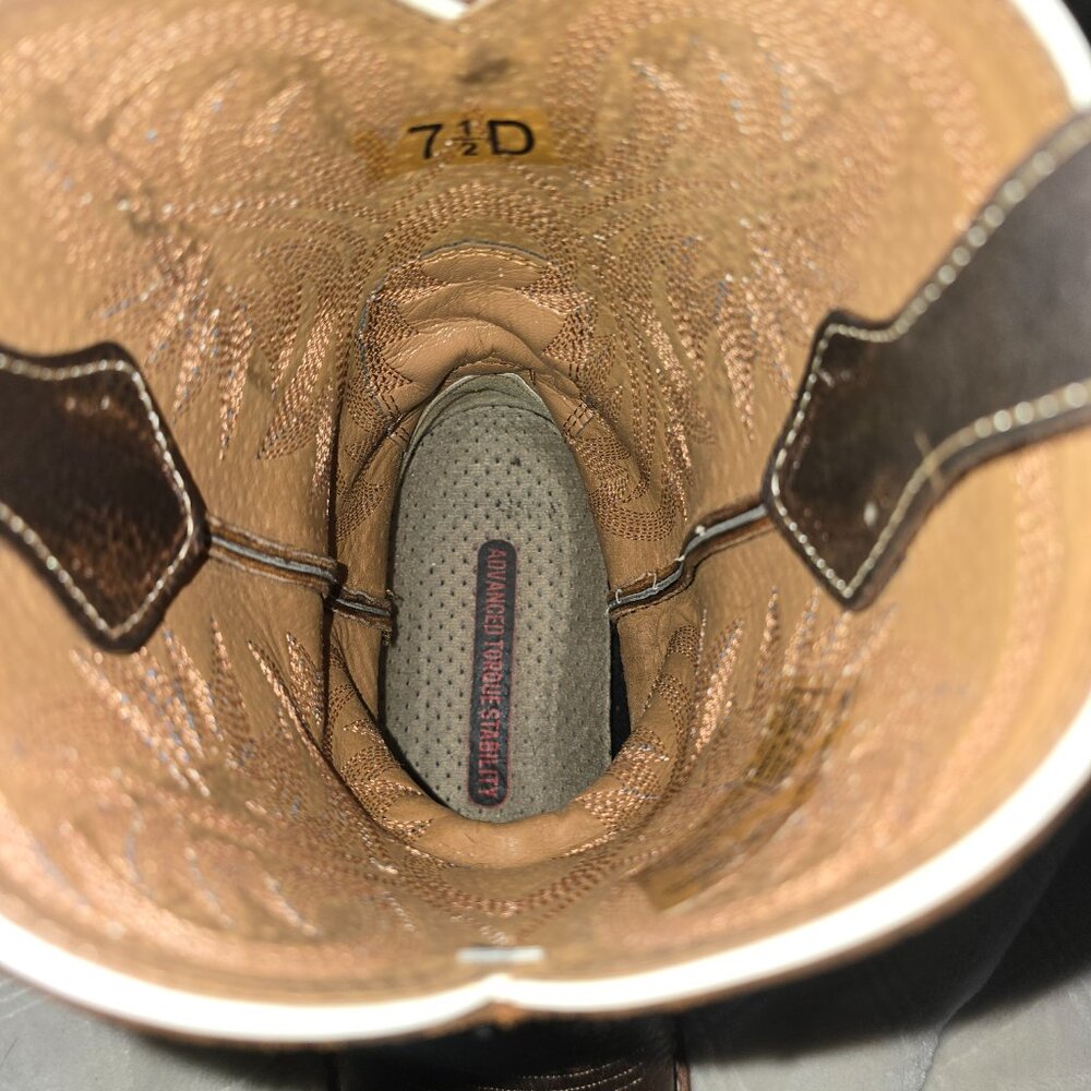 Ariat Quickdraw Western Boot 7 1/2 D - Picture 5 of 6